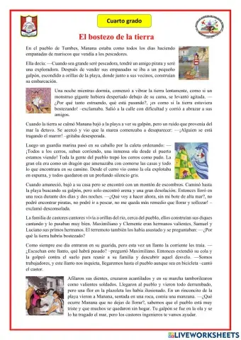 El bostezo de la Tierra