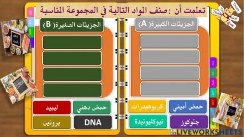 تصنيف المواد من حيث الحجم البوليمر