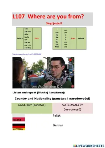 L105Where are you from?