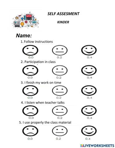Peer and Self Assesment