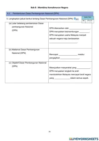 Sejarah Tingkatan 5 Bab 8 Sub Topik 8.3 & 8.4