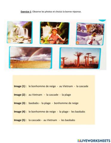 Grade 6 practice work