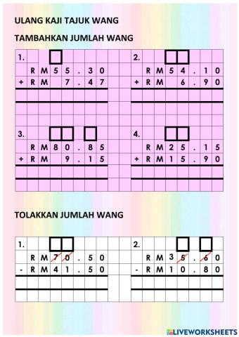 Tolak Wang Pinjam Sebelah