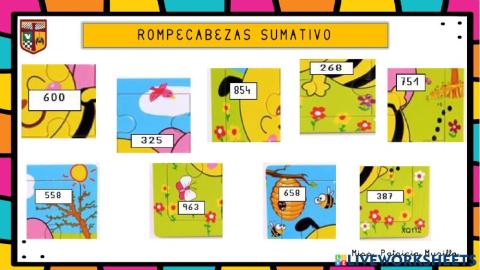 Rompecabezas sumativo