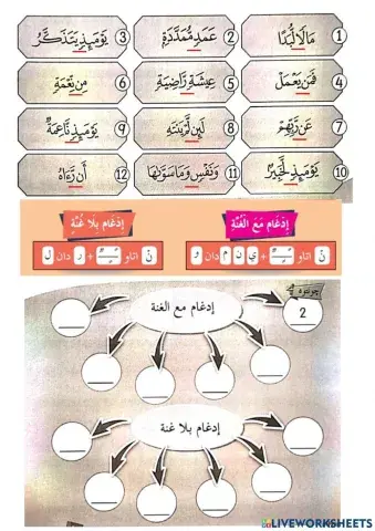 Pendidikan Islam Tahun 6 Tajwid (Idgham Bilaghunnah & Idgham Maal Ghunnah)