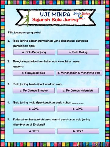 Sejarah Bola Jaring