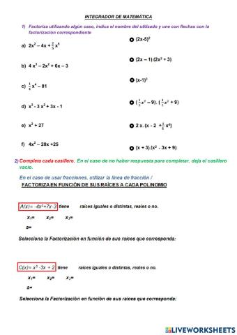 Integrador de 4to año