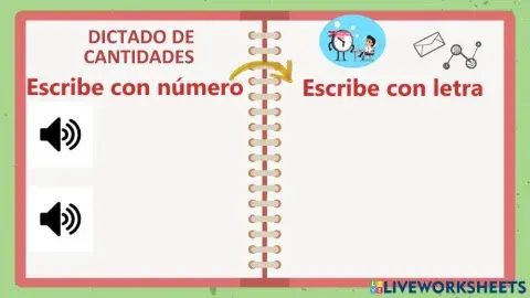 Lectura de cantidades