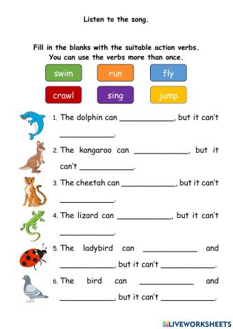 Animals and their Abilities