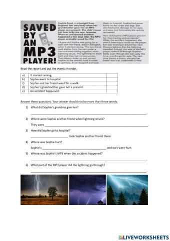 Saved By An MP3 Player (Pulse 2, p.31)