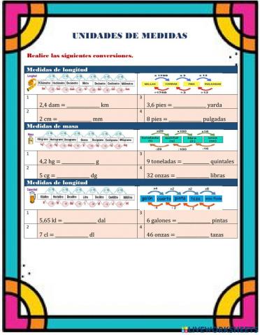 Conversión de Medidas