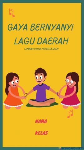 Gaya Bernyanyi Lagu Daerah