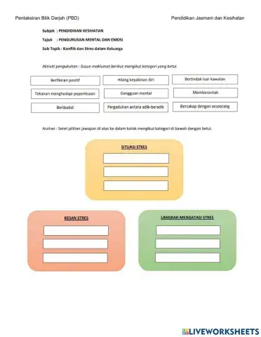 Pengurusan Stres dan Emosi