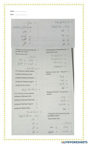 Bahasa Arab