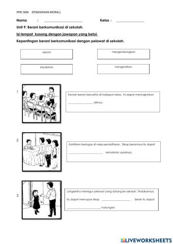 Berani berkomunikasi KSSRPK Tahun 4(cikgu Lina)