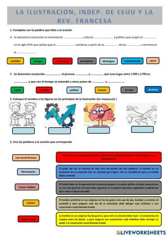 Factores Externos (Ilustracion, EE.UU,Rev Fran)