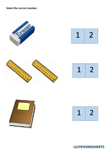 Select the same number