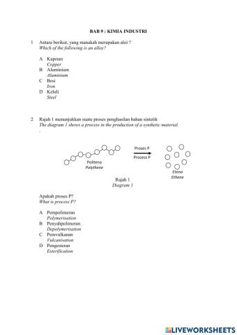 Bab 9: Kimia Industri