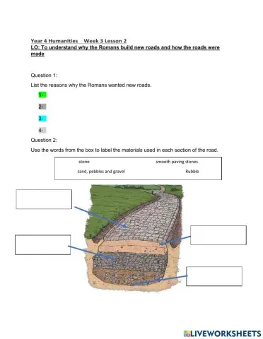Humanities Week 3 Lesson 2