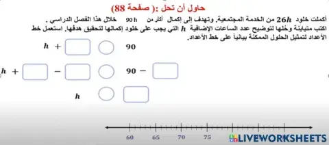 حل متباينة خطية 2