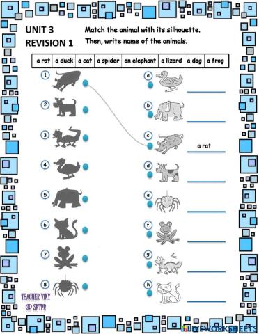 Unit 3 Pet Show (Revision 1)
