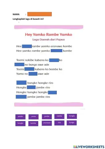 Gemar bernyanyi dan menari