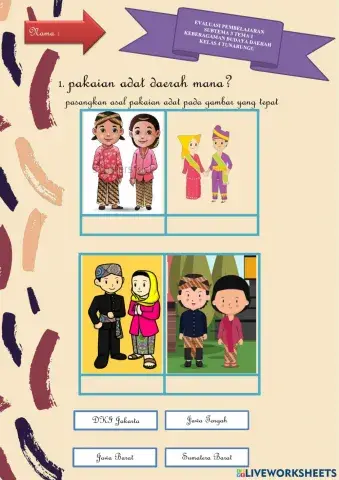 Evaluasi Tema 1 Subtema 3 Kelas 4 Tunarungu