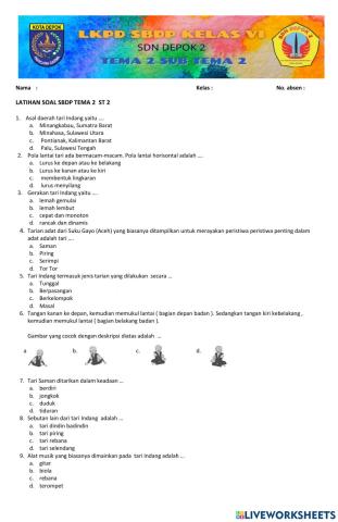 Ujang Toni - LKPD SBDP Tema 2 ST 2
