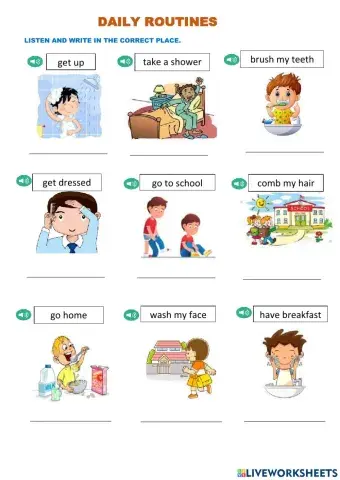 Daily routines