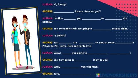 Listening - future going to