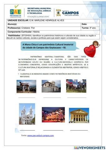 Patrimônio Cultural