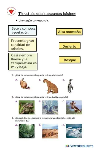 Hábitat de los seres vivos