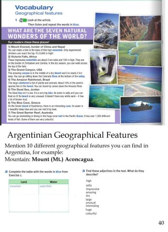 4th ch geographical features