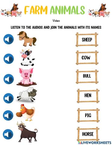Farm animals