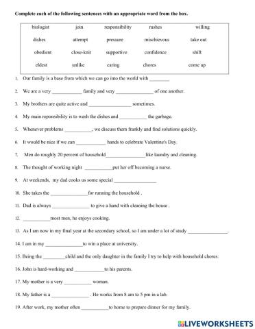 English 12-Unit 1-Matching