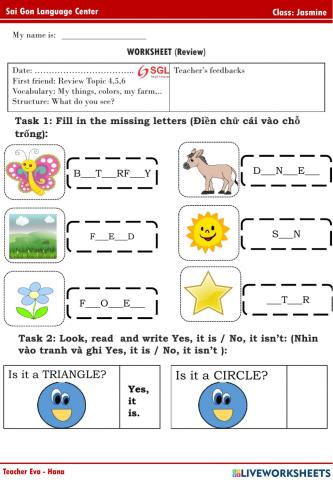 Jasmine Review Topic 4,5,6
