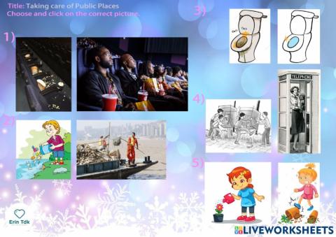 Lesson 19 : Taking Care of Public Places