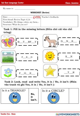 Jasmine Review Topic 4,5,6