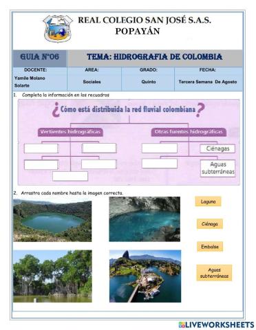 Hidrografía de Colombia