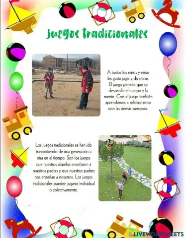 Lectura -Juegos Tradicionales-