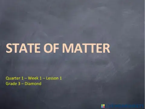 State of Matter