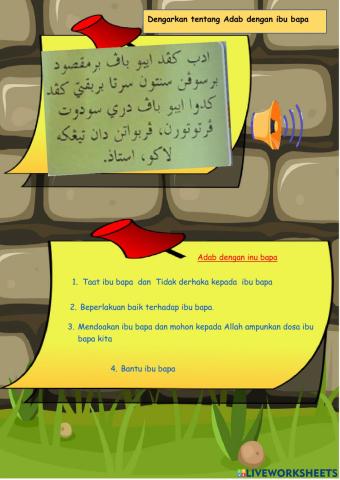 Adab Terhadap Ibu Bapa