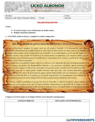 Mujer en medio oriente