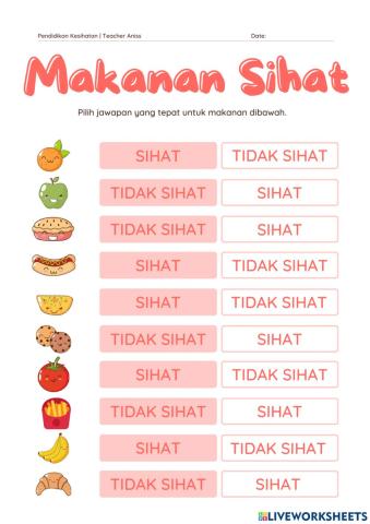 Amalan Pemakanan Sihat