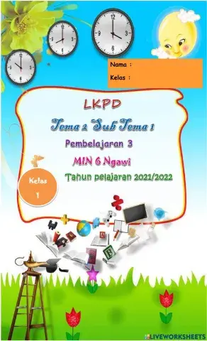 LKPD Tema 2 Sub Tema 1 Pembelajaran 3