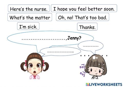 What's the matter, Jenny?