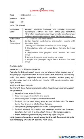 LKPD IPS 9 Semester 1 KBM Ke 7.