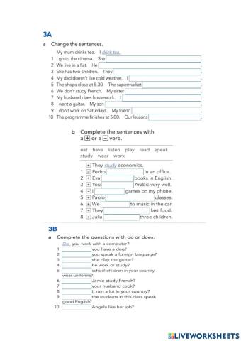 E file elementary grammar unit 3