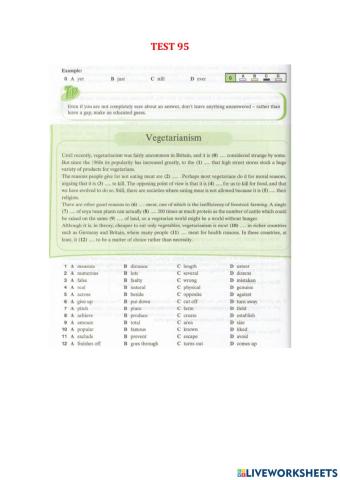 Use of English part 1 - Test 95-103