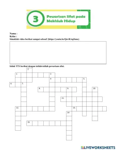 Lkpd istilah pewarisan sifat kelas ix